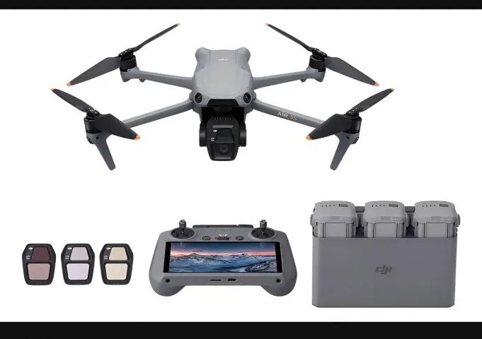  DRONE DJI AIR 3S ? NOVO, LACRADO E PRONTO PARA VOAR! - Foto 5