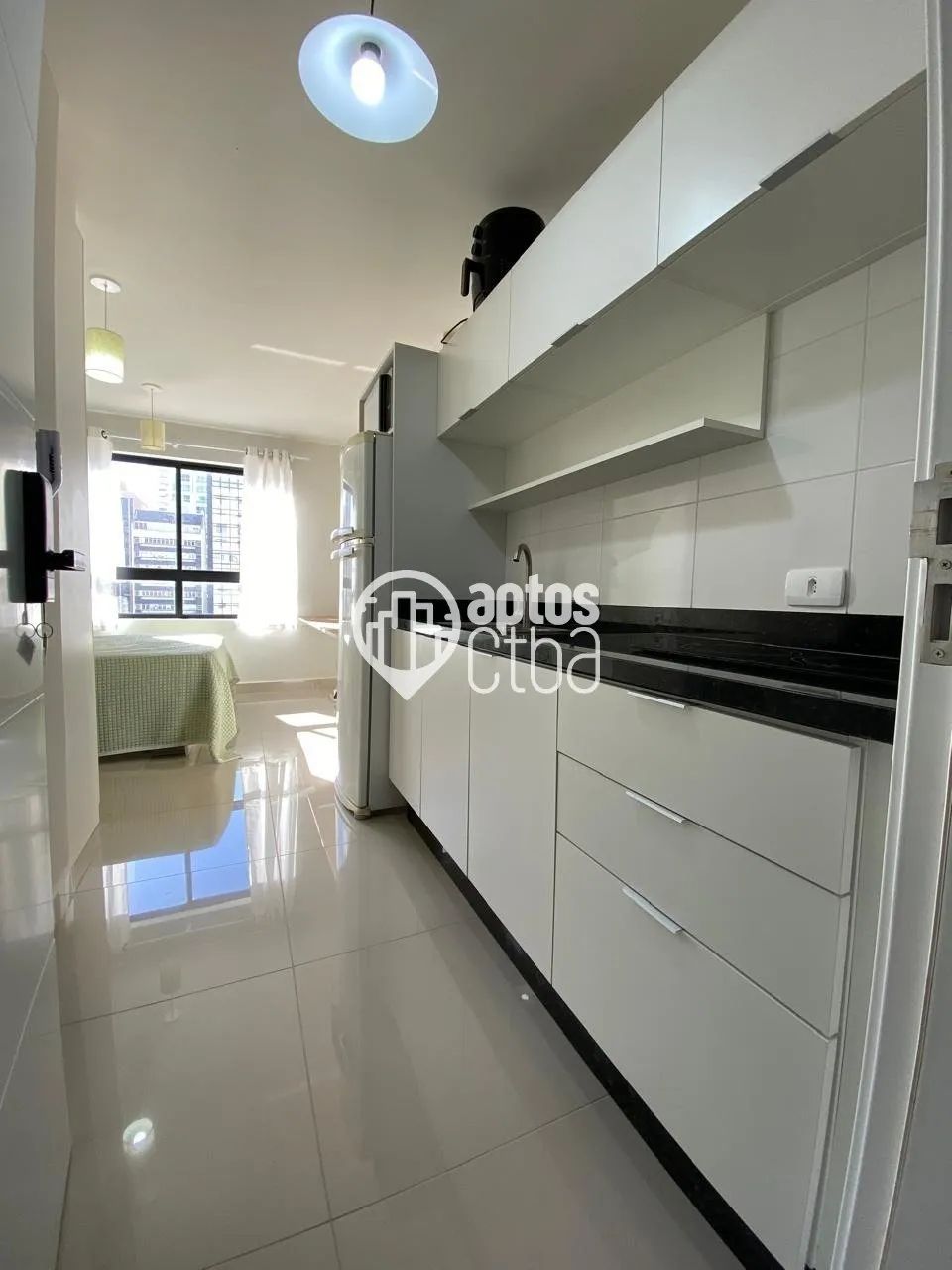 Studio para locação, mobiliado - Centro, Curitiba/PR