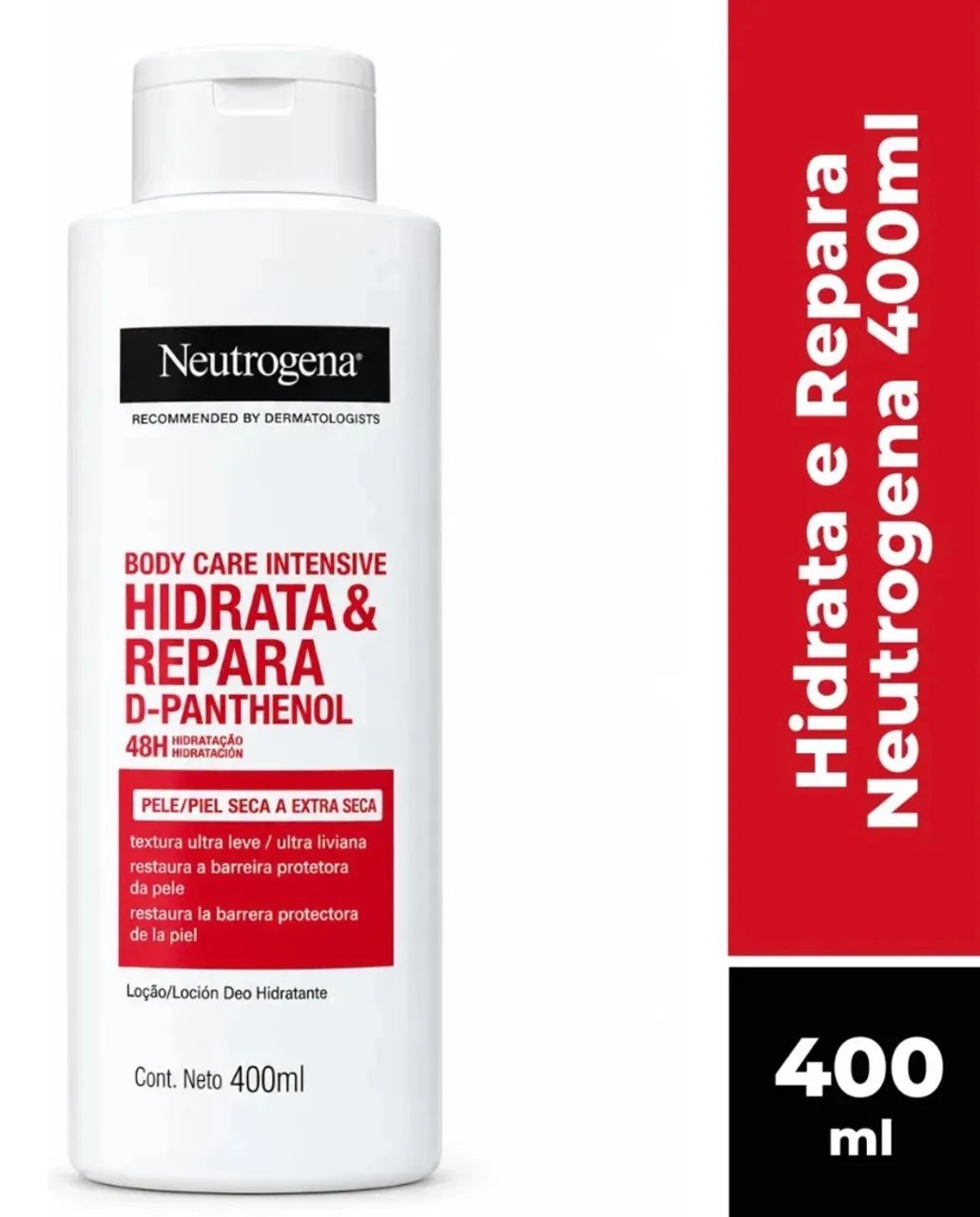 Creme hidrante corporal neutrogena 400ml