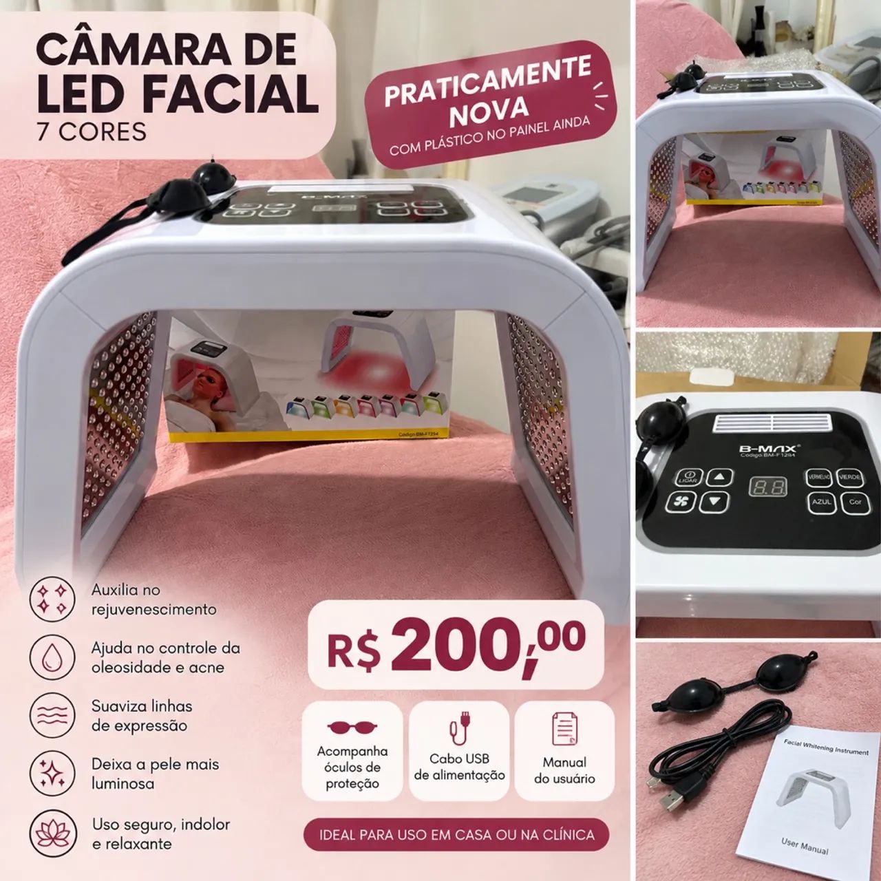 Cabine de led
