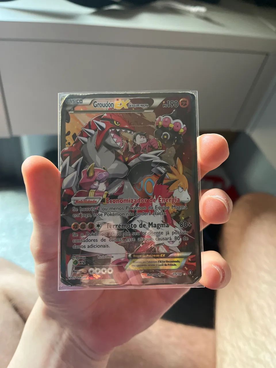 GroudonEX da equipe magma