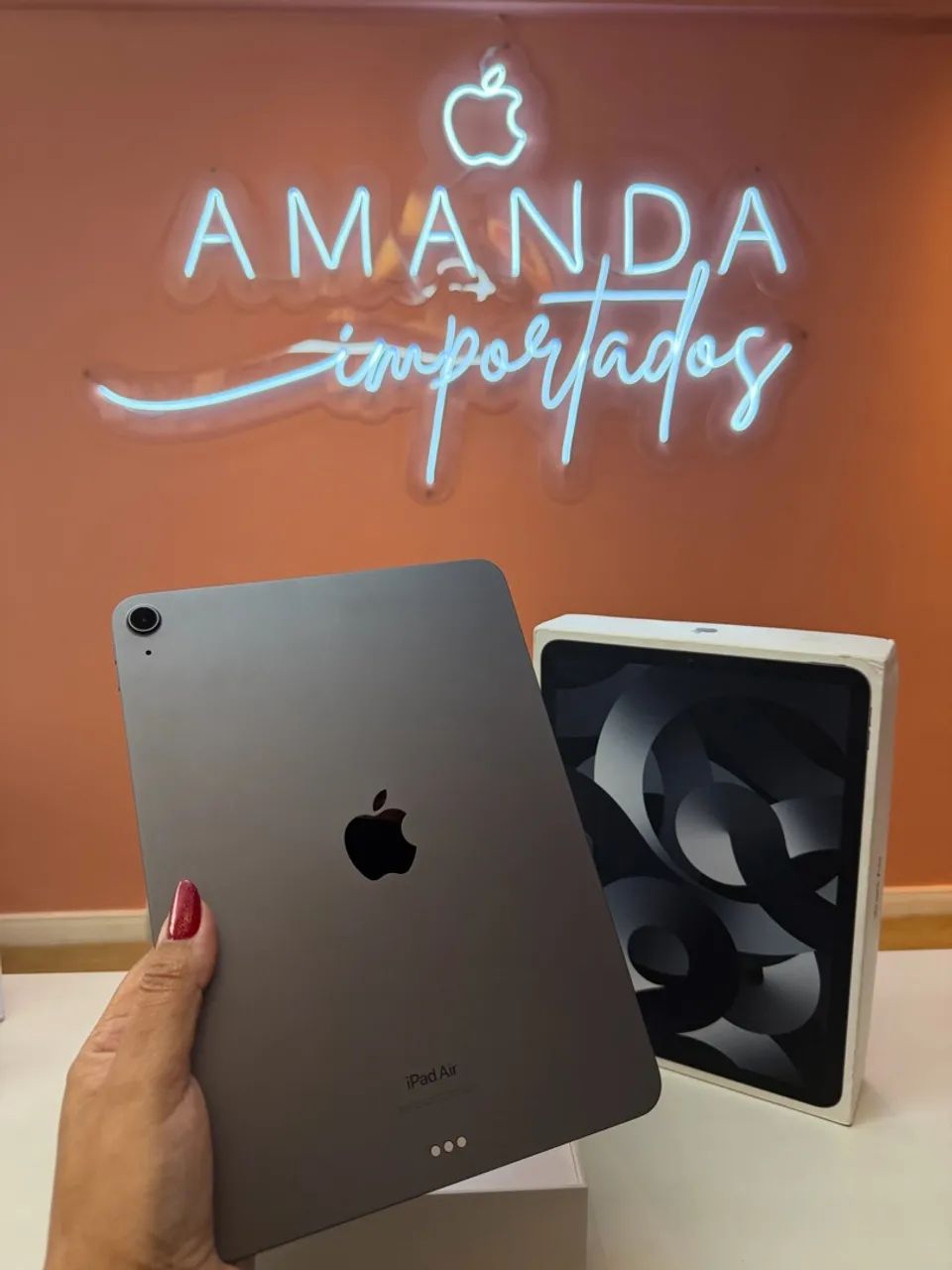 iPad Air m1 64 gb semi novo oportunidade imperdível 