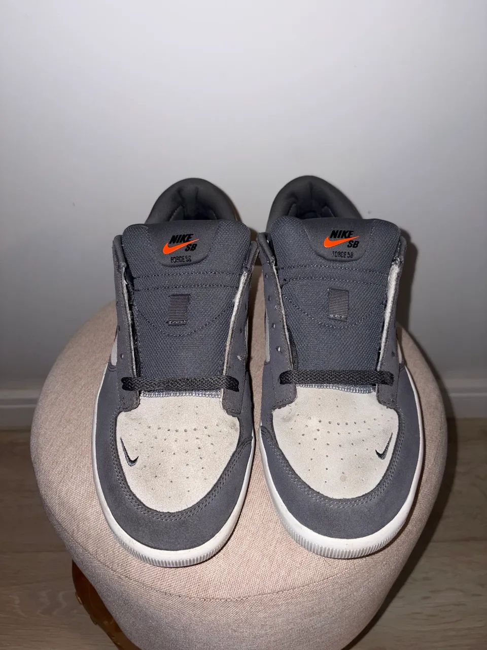 Tenis nike sb 58 dark grey cinza - Foto 4