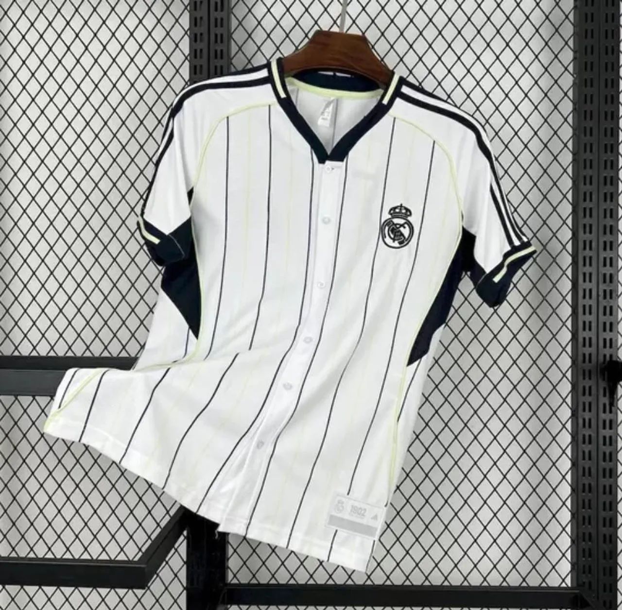 Camisa do real Madrid beisebol