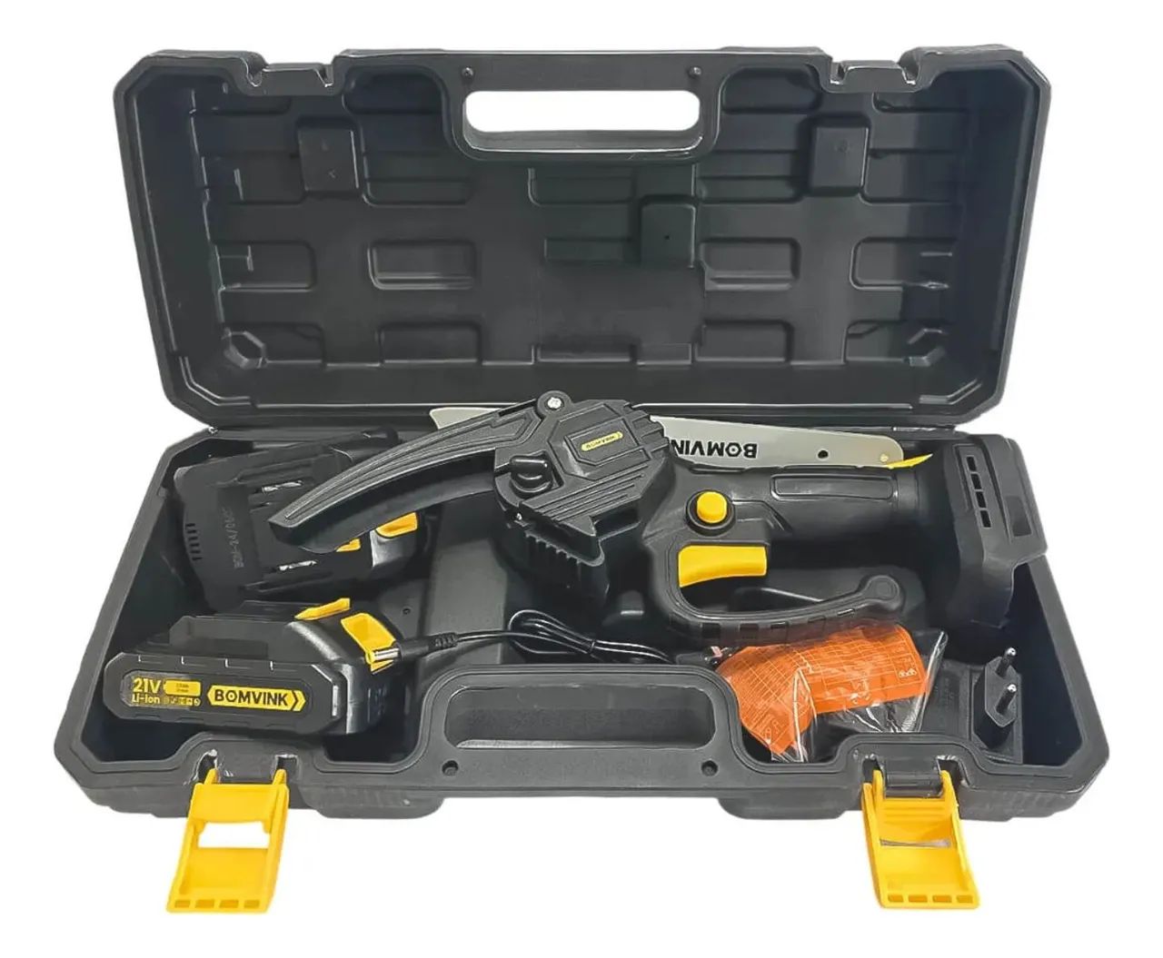 Motosserra Elétrica Portátil 8 Polegadas Bivolt Profissional - Foto 2