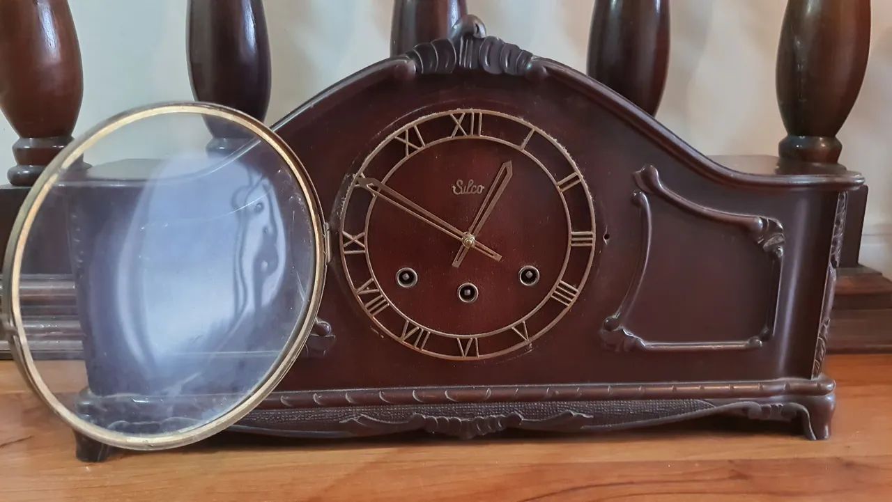 Relógio Carrilhão De Mesa Silco