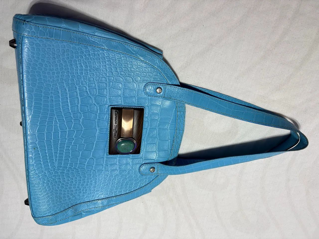 Bolsa de couro legítimo Carmen Stefany 
