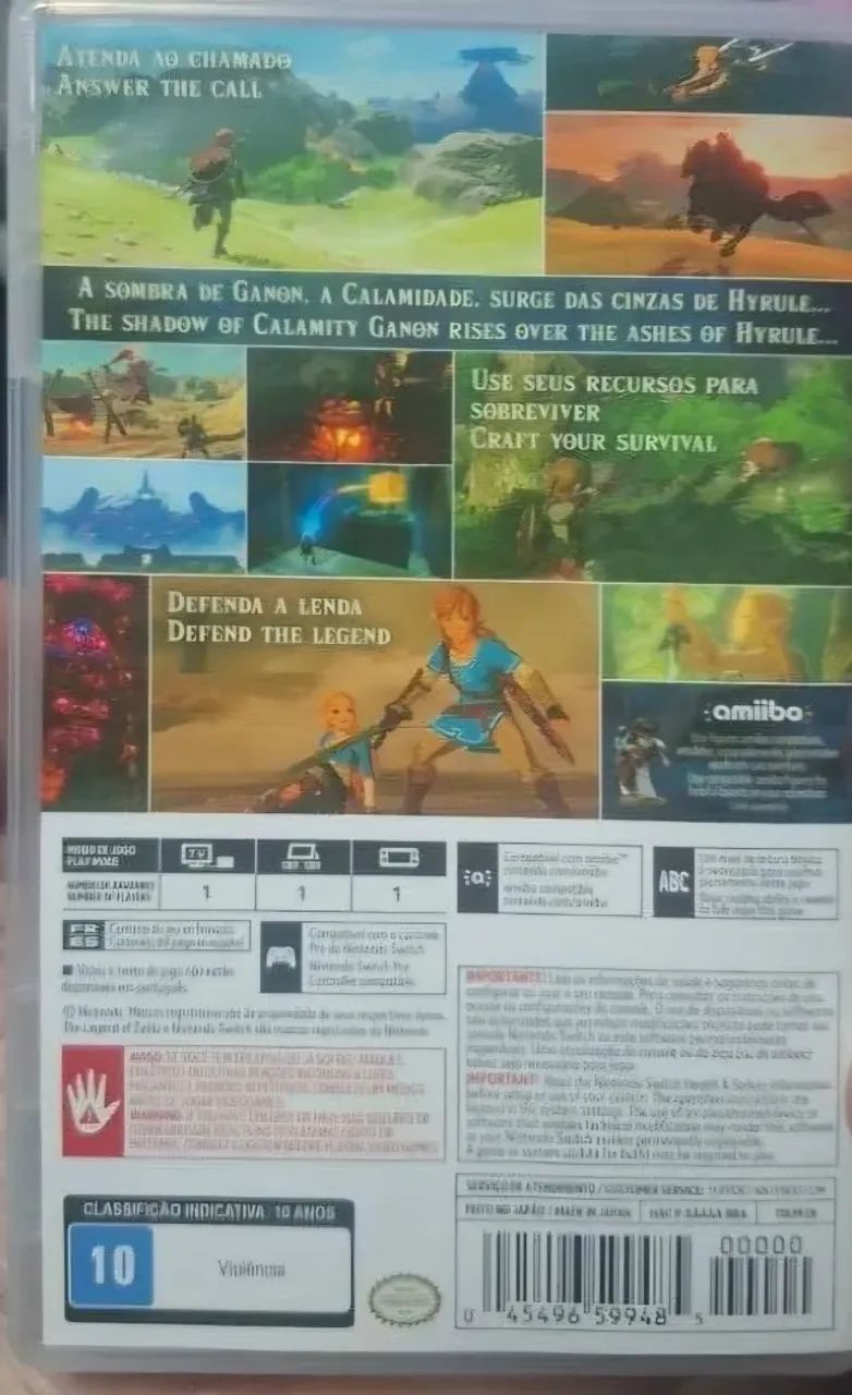The Legend of Zelda: Breath of the Wild - Nintendo Switch - Foto 2