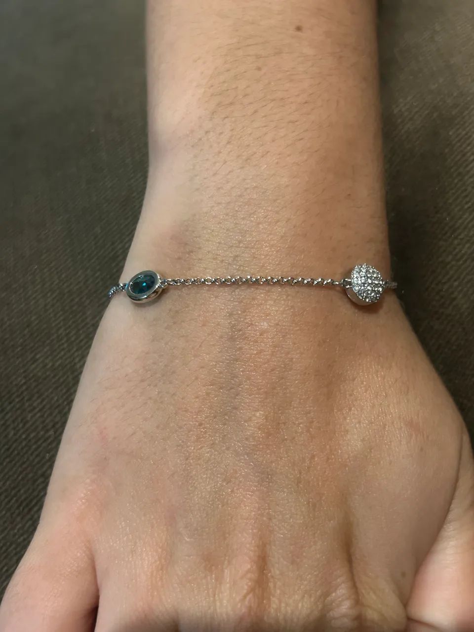 Pulseira Swarovski Trust Prateada - Foto 3