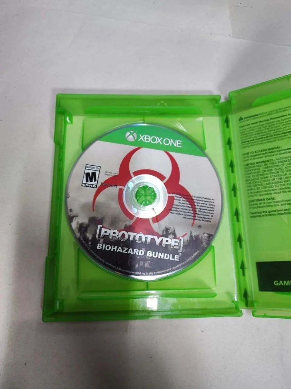 Prototype Biohazard Bundle Xbox One mídia física  - Foto 3