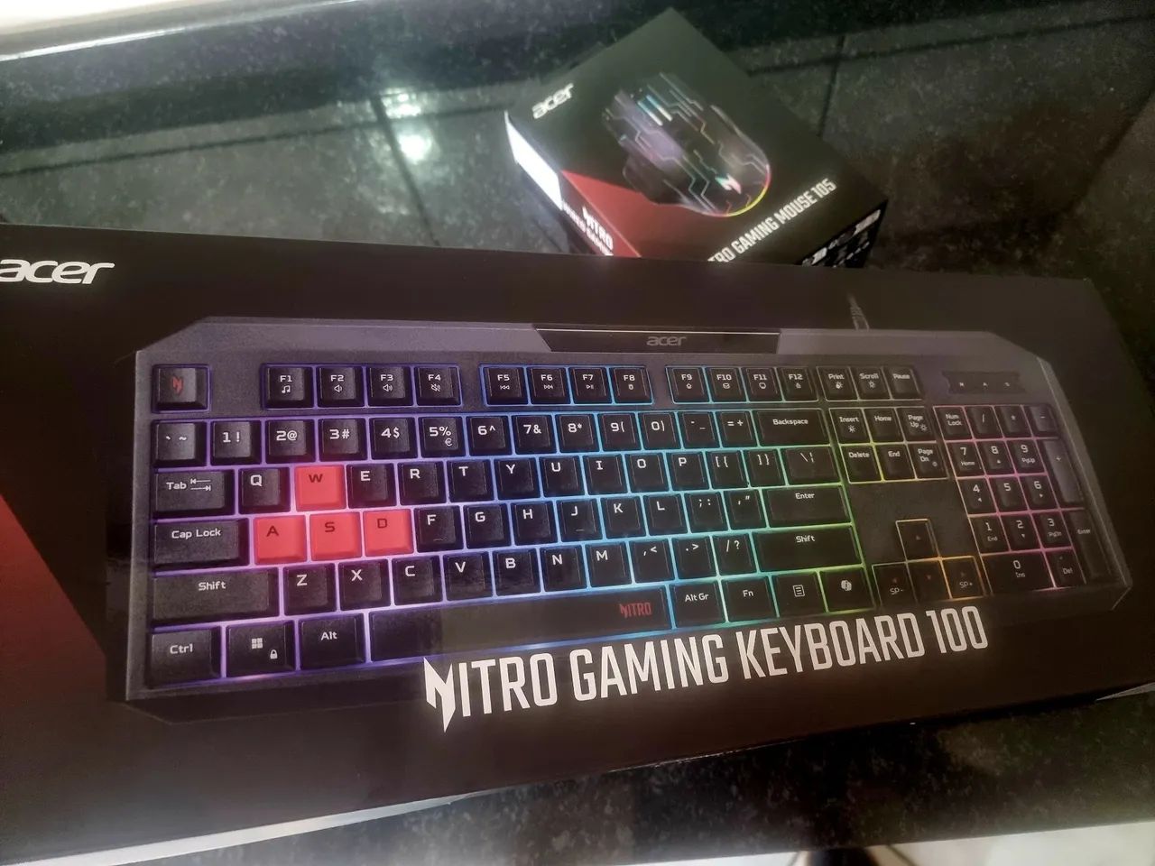 Kit Teclado e Mouse Gamer Acer Nitro [LANÇAMENTO] - Foto 3