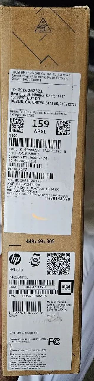 Vendo Notbook HP 14-dq6101dx,  ainda na caixa! - Foto 5