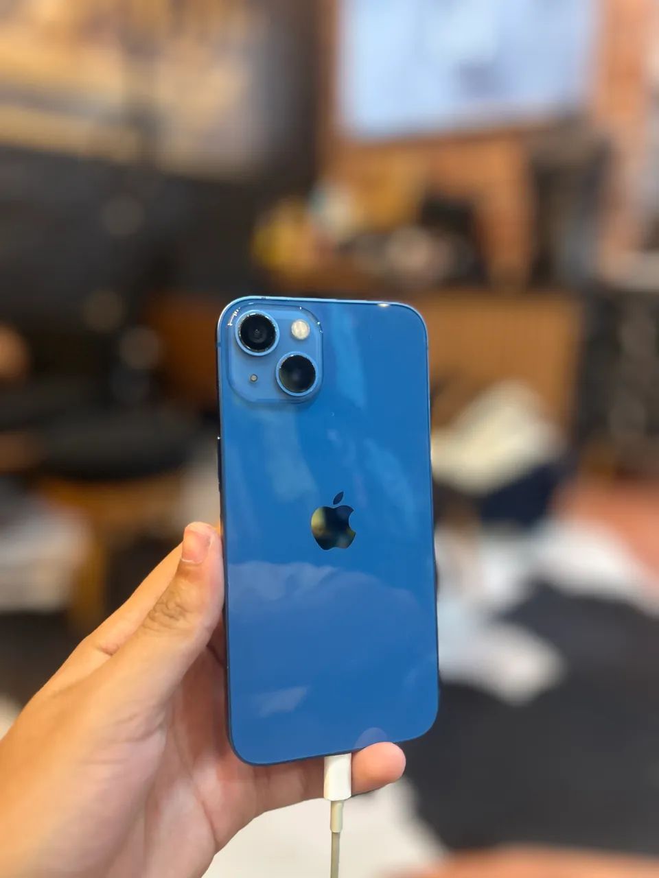    ? IPHONE 13 AZUL 128GB ? PREÇO DE OPORTUNIDADE!