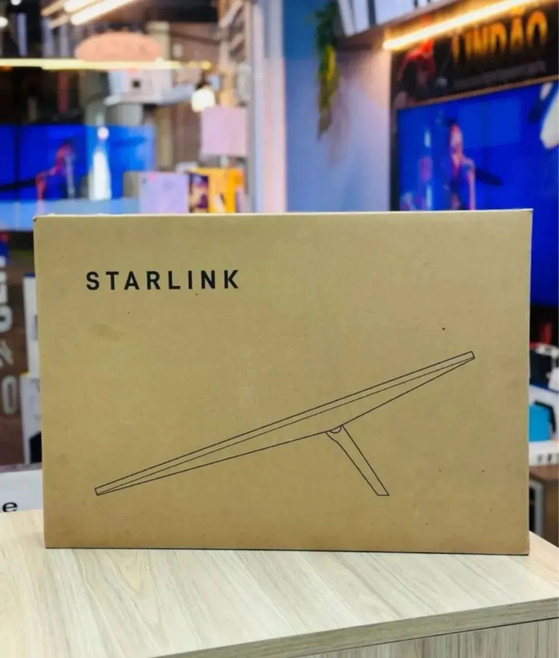 LOJA FÍSICA. KIT INTERNET | VIA SATÉLITE RESIDENCIAL STARLINK V4 NOVOS | RETIRADA IMEDIATA