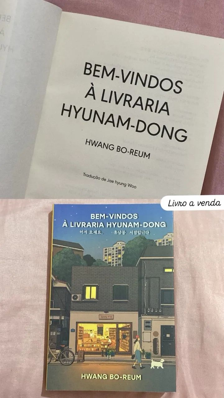 Livro a venda coreano 