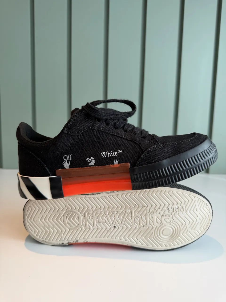 Off-White Vulcanized Low Canvas - Foto 5