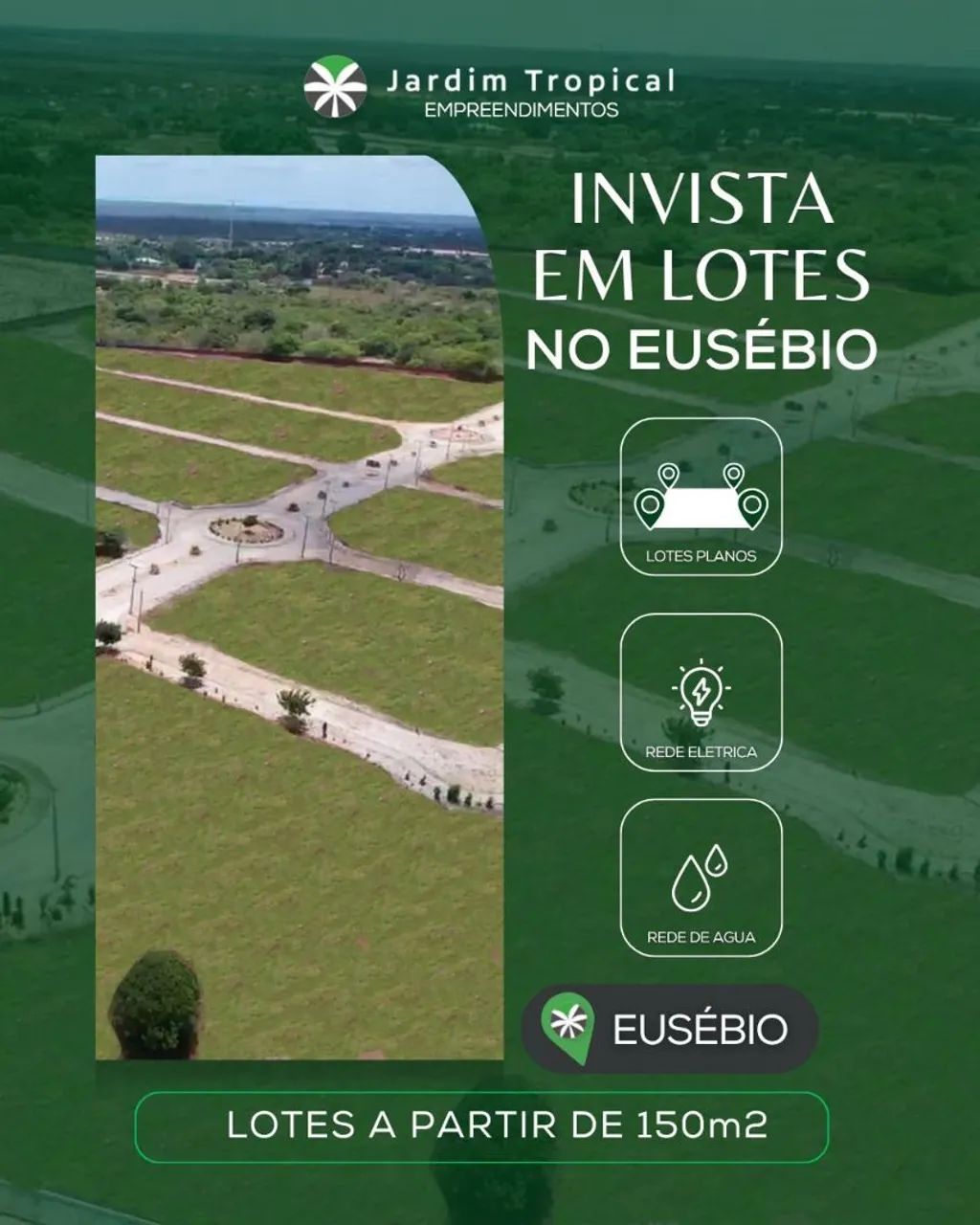 Lotes á venda || Novo Eusébio || Jardim Tropical 
