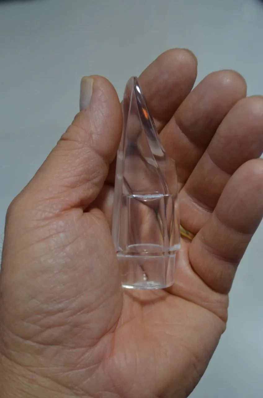 Boquilha Sax Alto Weril em Acrílico década de 1980 ((( Reliquia da Weril ))) - Foto 4