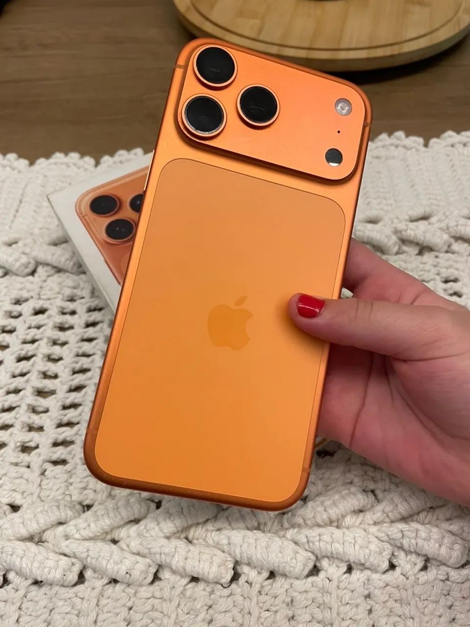 iPhone 17 pro Max  laranja  - Foto 3