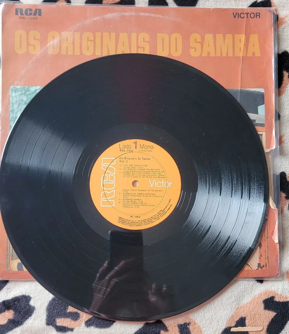Lp Os Originais do Samba,  vol 2, 1969. Bem conservado  - Foto 3
