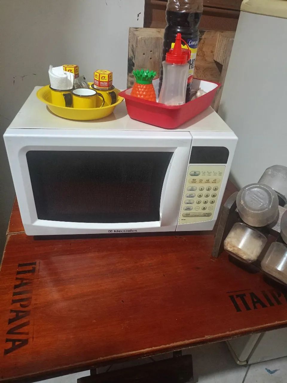 Microondas Eletrolux 220v funcionando perfeitamente entrego 