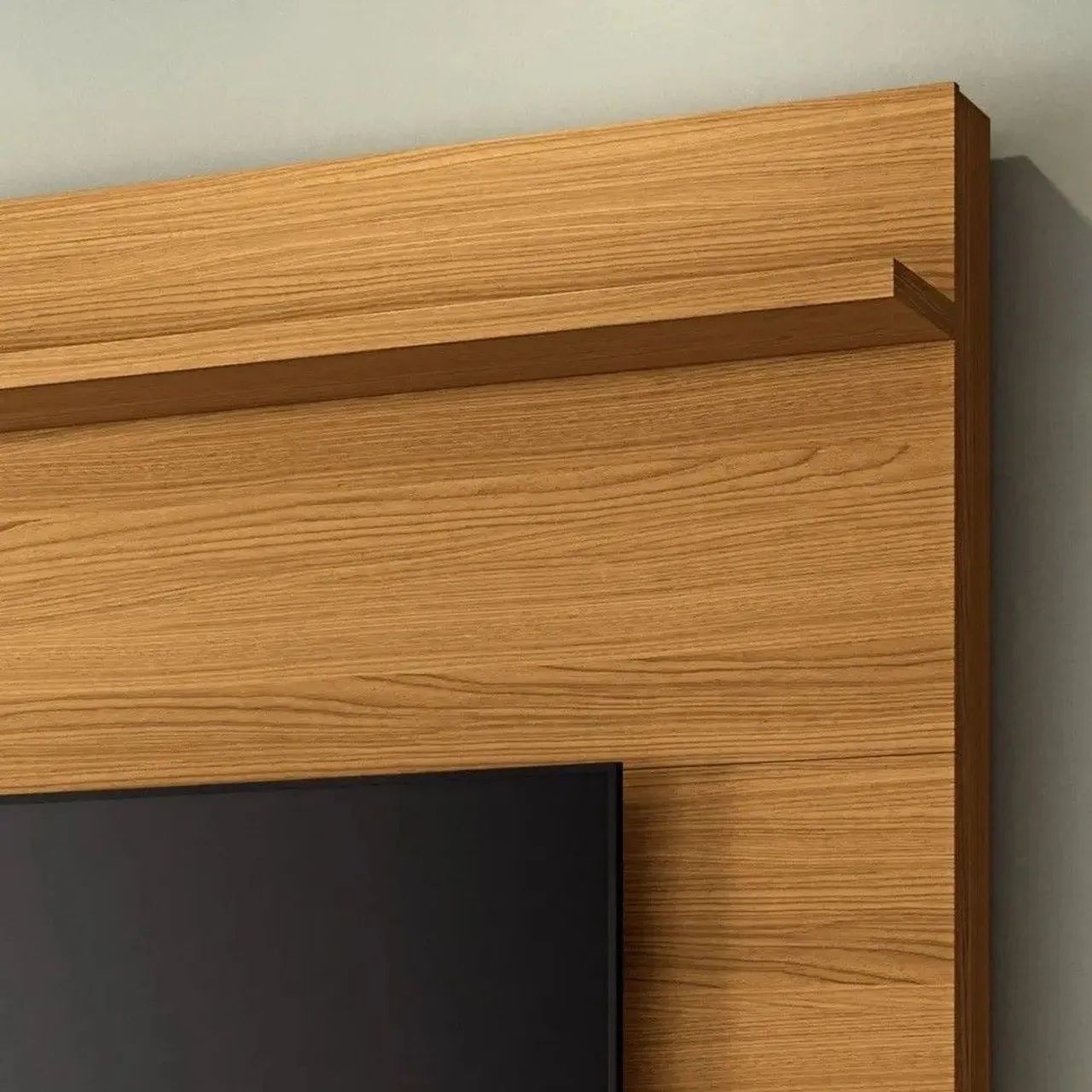Estante Home TV 55 Polegadas Hb Orbis Cinamomo/Off White - Foto 3