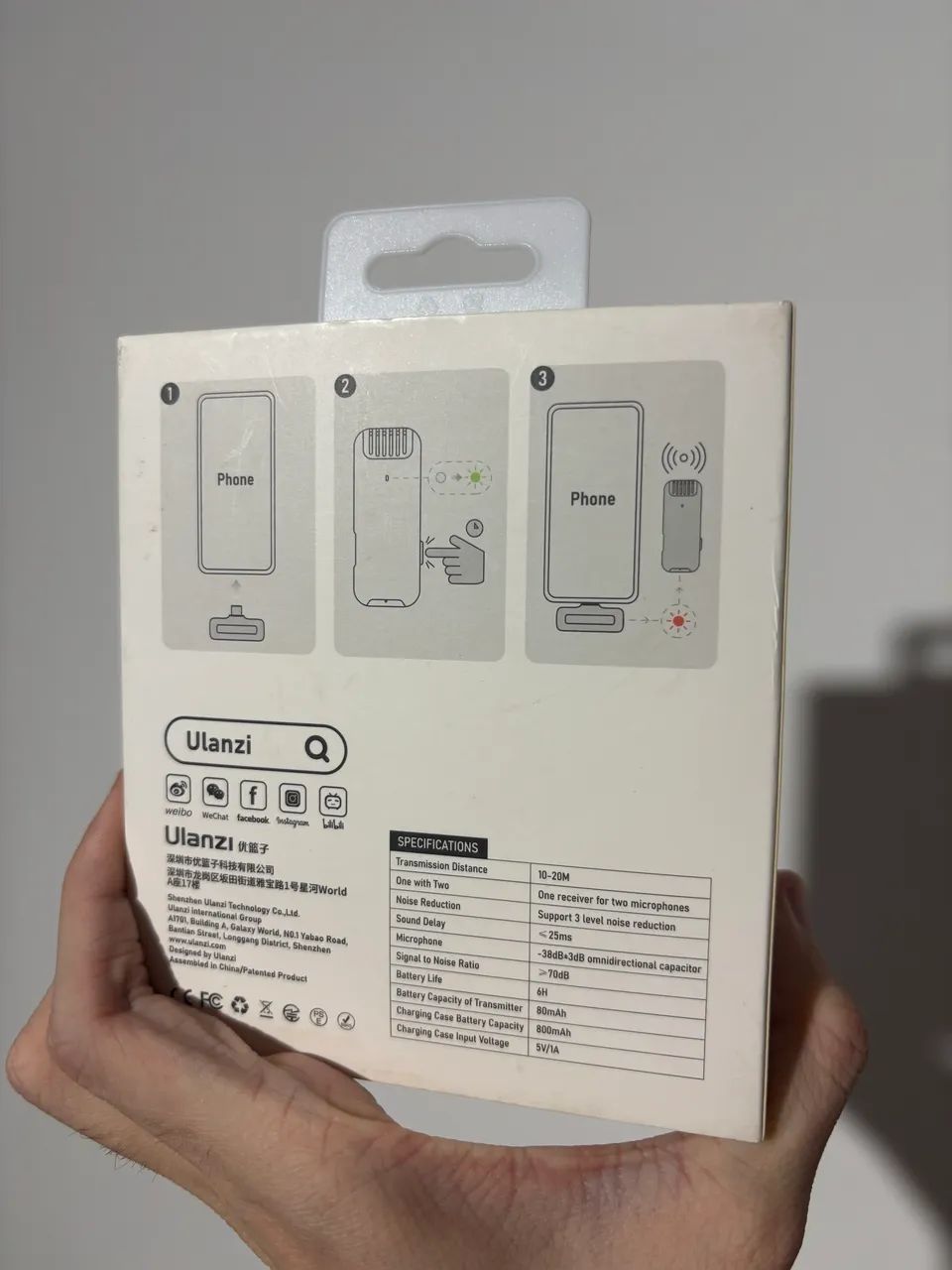 Lapela Ulanzi J12 Lightning  - Foto 4