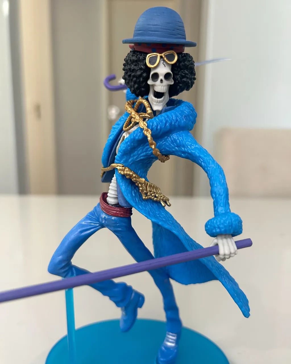 Brook One Piece 21 cm Action Figure Boneco - Foto 2