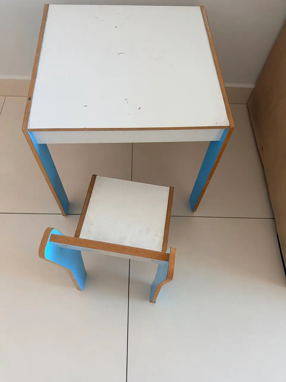 Mesa infantil madeira - Foto 2
