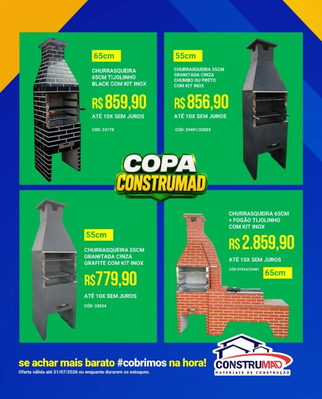 CHURRASQUEIRA PRE MOLDADA - PRE FABRICADA - Foto 2