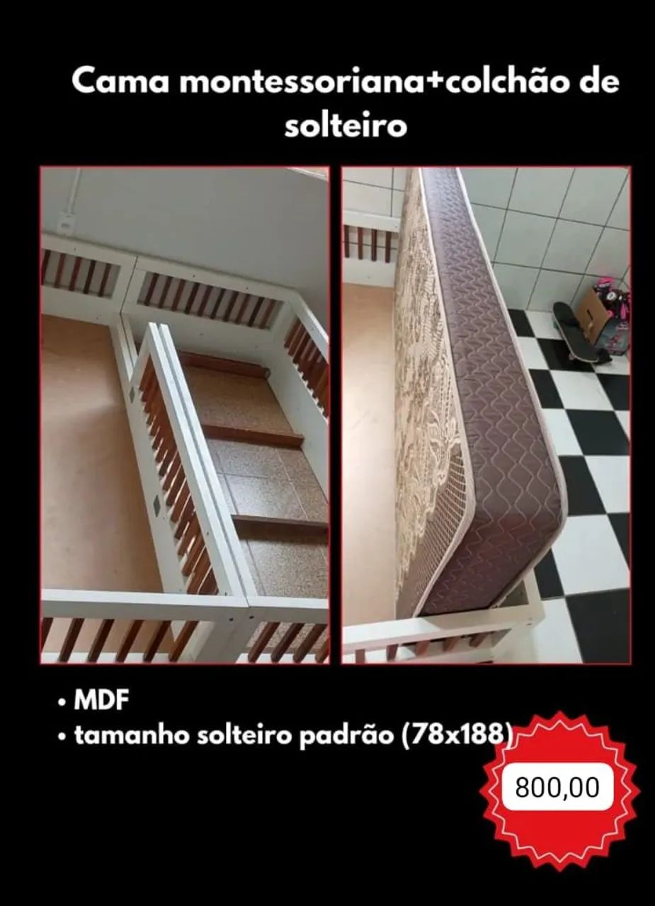 Cama montessoriana solteiro  - Foto 6