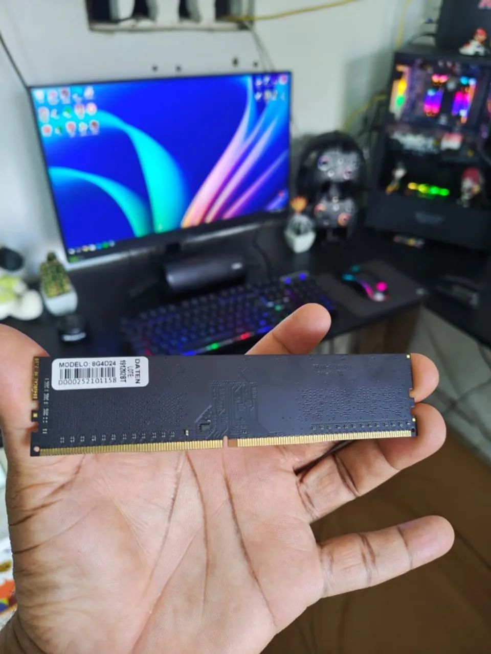 Memoria 8 gigas ddr4 2400mhz