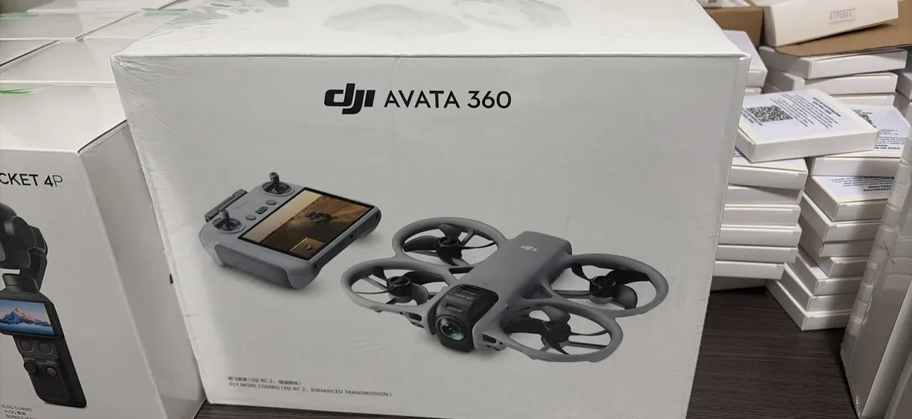 Drone DJI Avata 360 - Combo Fly More controle com tela RC2