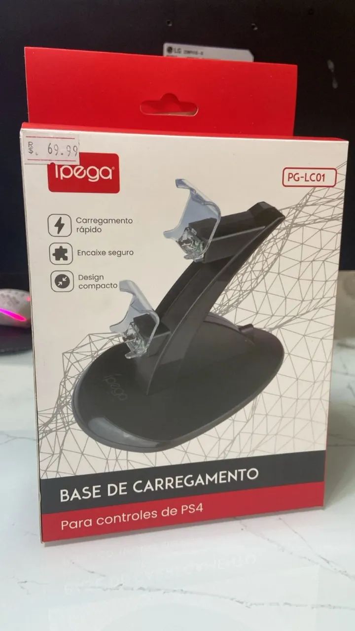 BASE CARREGAMENTO CONTROLE PS4