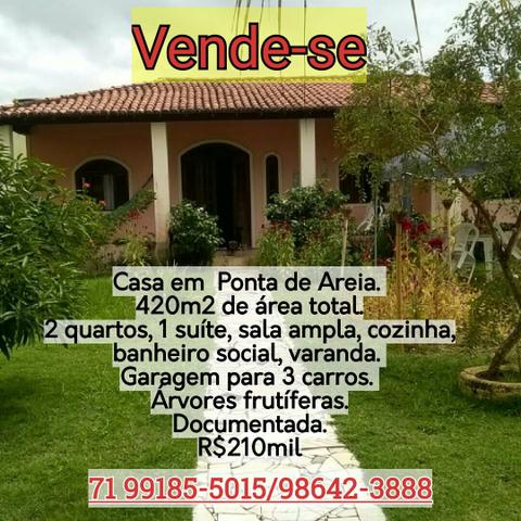 Casa na ilha ponta de areia