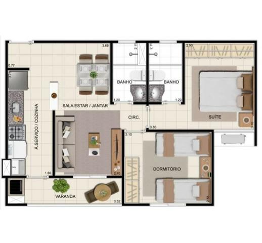 Prime arena ,um condominio perto de tudo*.-/=§; - Foto 2