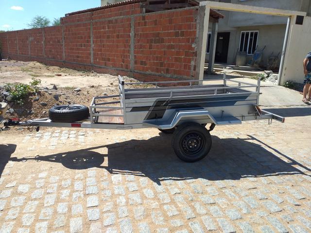 Carretinha de reboque para carro - Foto 5