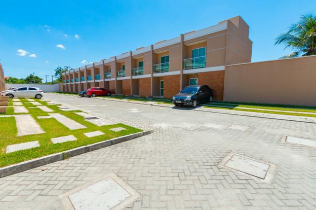 Casas em condomínio no Eusebio, vizinho shopping, ganhe móveis projetados - Foto 2