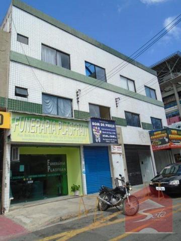 Apartamento com 1 dormitório para alugar, 50 m² por r$ 450/mês - cent