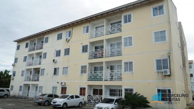 Apartamento residencial à venda, Messejana, Fortaleza - AP3741.