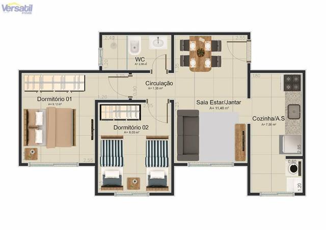 Apartamento a venda (ágio ou quitado) - Foto 4