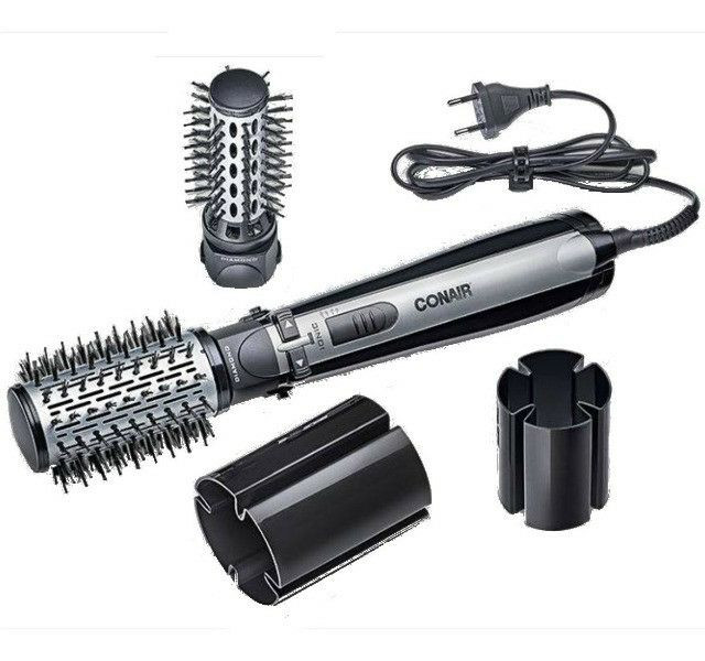 escova rotating air brush conair