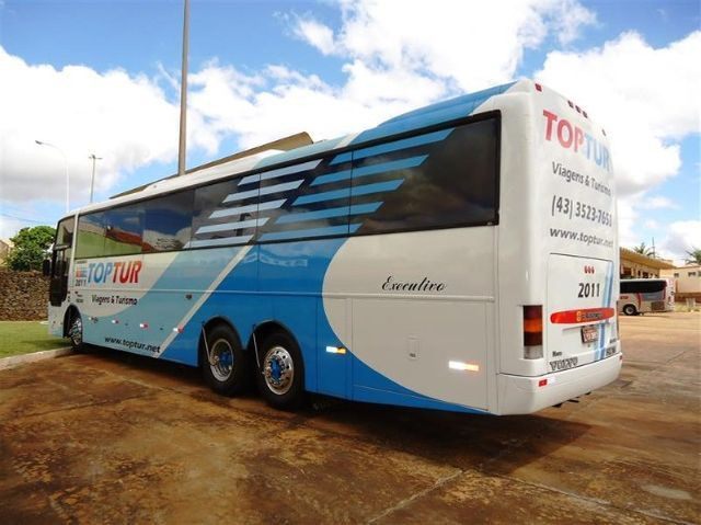 Ônibus Busscar Jum Buss 360 - Volvo B10m 6x2 - Executivo 46 Passageiros - Foto 9