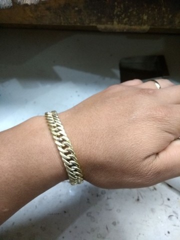 Fabricação de Pulseira ouro 18k  - Foto 2