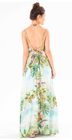 Vestido longo Farm - Foto 2