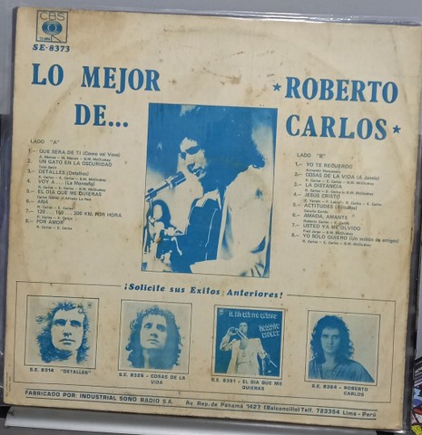 Lp Roberto Carlos Peru importado - Foto 2