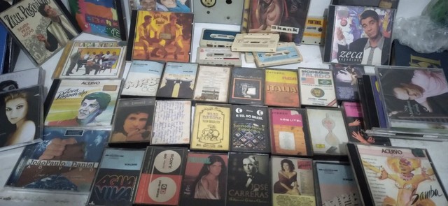 fitas e cds originais coleção 
