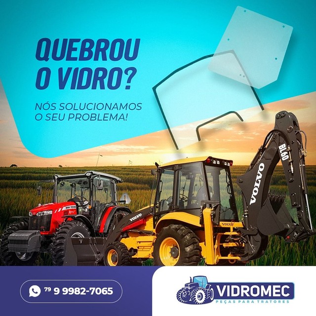 Trator Para-Brisas e Vidros  - Foto 2