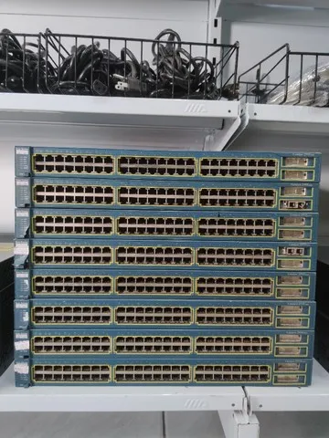 Switch Cisco Catalyst 2950 48 portas 10/100 Garantia e Nf-e. Loja Fisica Curitiba!
