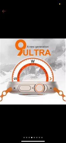 Microwear Ultra 9 Max Smartwach  Serie 9 Tela  Original IWO  lançamento 2023 